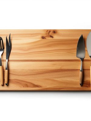 deluxe maple charcuterie set