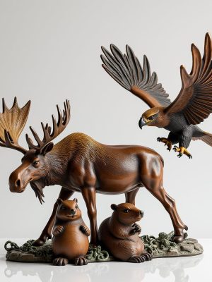 deluxe wildlife art set